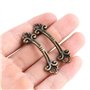BIlinli Alliage de Zinc poignée Antique tiroir Petite poignée boîte à Bijoux poignée boîte Cadeau Emballage Accessoires Mini poi
