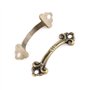 BIlinli Alliage de Zinc poignée Antique tiroir Petite poignée boîte à Bijoux poignée boîte Cadeau Emballage Accessoires Mini poi
