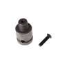 BIlinli Adaptateur de mandrin de 1/2" pour Percussion, Conversion 1/2-20UNF avec 1 vis à vis