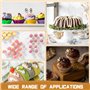 Set De 11 Poche A Douille Patisserie Professionnelle, Poche A Douille Reutilisable avec Embouts En Acier Inoxydable, Poche Douil