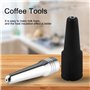Verdant Touch Buse à mousse de lait – Buse à vapeur en acier inoxydable pour machine à café avec anneau en silicone, compatible 