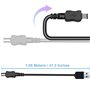 Raeisusp EH-67 EH67 Câble USB 1.0 M Appareils photo numériques DC Câble de charge pour Nikon Coolpix L100 L105 L110 L120 L310 L3