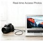 Raeisusp EH-67 EH67 Câble USB 1.0 M Appareils photo numériques DC Câble de charge pour Nikon Coolpix L100 L105 L110 L120 L310 L3
