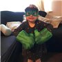 Gants en Peluche Doux avec Poing en Mousse