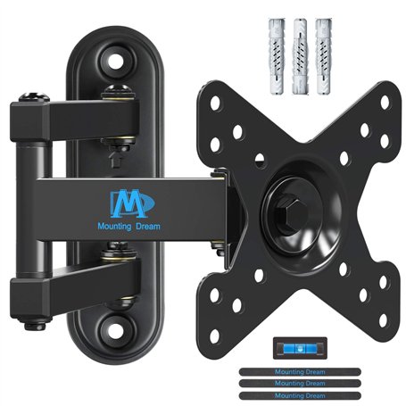 Support Mural pour Orientable Inclinable Téléviseurs de 10" à 26"