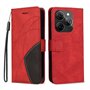 Compatible avec Blackview Shark 9 5G - Étui Bicolore Fin avec Cuir Doux au Toucher TPU Cartes Coque