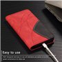 Compatible avec Blackview Shark 9 5G - Étui Bicolore Fin avec Cuir Doux au Toucher TPU Cartes Coque