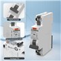 Disjoncteur Différentiel 30mA Type A 1P+N, SAFEMORE Interrupteur différentiel 16A Courbe B - Haute Sensibilité - Pose Rail DIN, 