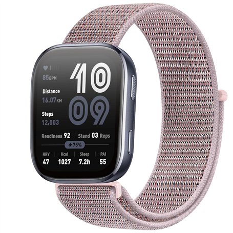 GIOPUEY Nylon Bracelet Compatible avec Amazfit Bip 6