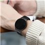 GIOPUEY Nylon Bracelet Compatible avec Amazfit Bip 6, 22mm Réglable Boucle Nylon Respirant Sport Loop Bracelet, Homme Femme - Pi