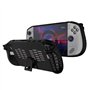 GIOPUEY Coque Compatible avec Lenovo Legion Go S - avec Support - Pare Chocs TPU Souple - Antidérapant - Facile à Saisir - Black