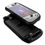 GIOPUEY Coque Compatible avec Lenovo Legion Go S - avec Support - Pare Chocs TPU Souple - Antidérapant - Facile à Saisir - Black