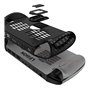 GIOPUEY Coque Compatible avec Lenovo Legion Go S - avec Support - Pare Chocs TPU Souple - Antidérapant - Facile à Saisir - Black