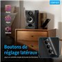 EDIFIER R1380T - Enceintes Studio Bibliothèque Actives, Télécommande IR, Entrées RCA, Prises Optique et Coaxiale, Ampli Intégré,