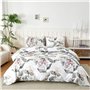 Parure De Lit 120x190/200 cm en Microfibre