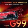 20Go + 512Go Smartphone Incassable Helio G99 Android 14