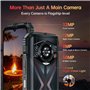 DOOGEE S118 Telephone Portable Incassable 2024, 20Go + 512Go Smartphone Incassable Helio G99 Android 14, 10800mAh/33W, 120GHz 6.