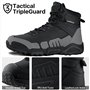 FREE SOLDIER pour Homme Mid Haute durabilité Lacets Bottes Durable Imperméable Armée Combat Chaussures Respirant Tactique de Ran