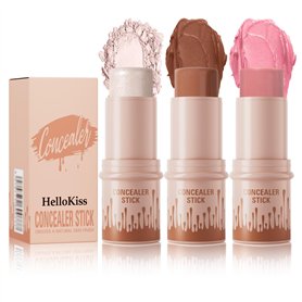 3 Kit De Maquillage En Bâton De Contour
