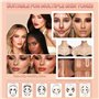 3 Kit De Maquillage En Bâton De Contour, Highlighter Contouring Stick, Teintes Avec Crème Bronzante, Creme Contouring Stick Roug