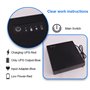 Yangers Mini alimentation intelligente sans interruption de l'onduleur, batterie de secours haute performance 24000 mAh pour rou