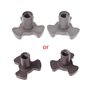 ruiruiNIE 2 Pièces 17mm Four À Micro-Ondes Plateau Vinyle Guide de Support De Coupleur Support Plateau Axe