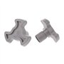 ruiruiNIE 2 Pièces 17mm Four À Micro-Ondes Plateau Vinyle Guide de Support De Coupleur Support Plateau Axe