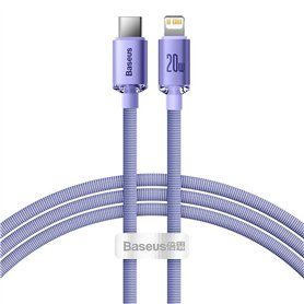 Câble USB-C vers Lightning Baseus CAJY000205 Violet 1