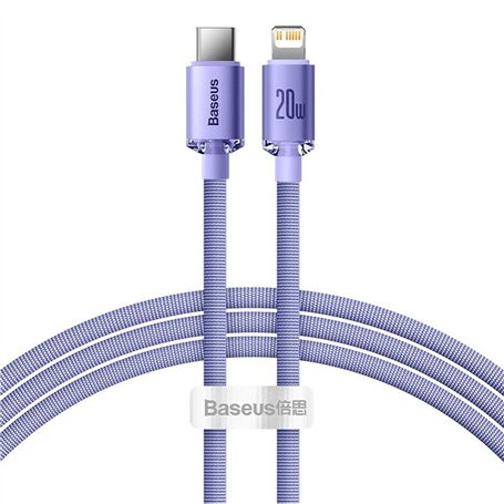 Câble USB-C vers Lightning Baseus CAJY000205 Violet 1