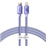 Câble USB-C vers Lightning Baseus CAJY000205 Violet 1