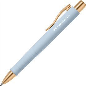 Faber-Castell 241186 - Stylos urbains Poly Ball - Bleu ciel (1 pièce)