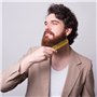 Peigne en Corne Yak Pliable Elegant Pochette Yack Corne Peigne Peigne de Poche Peigne Pliant Peigne Barbe pour Homme Femme Droit