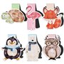6PCS Marque-pages Magnétiques Signets Animaux Marque-page pour Bricolage Décoratif Papeterie Artisanat École Cadeau