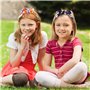 6pcs Bandeaux Large Cheveux Fille Serre Tête Headband Élastique Forme Fleur Imprimé Bandeau de Course Yoga Sport Accessoires de 
