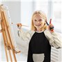 BETESSIN Tablier Peinture Enfant Blouse Manches Longues Imperméable avec Poche pour l'École Activités Peinture Cuisine Nourrissa