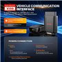 Autel MaxiVCI V150 Clé sans Fil, OBD2 VCI 150 Adaptateur Connecteur, Interface Communication pour Voiture, Compatible avec Outil