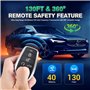 Autel MaxiIM Clé Vierge IKEYAT005BL, Remplacement Télécommande Universelle Programmable, 5 Boutons, Apprentissage OBD pour 700+ 