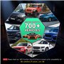 Autel MaxiIM Clé Vierge IKEYAT005BL, Remplacement Télécommande Universelle Programmable, 5 Boutons, Apprentissage OBD pour 700+ 