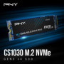 Disque SSD Interne - PNY - CS1030 M.2 GEN3 - 250 Go - NVMe (M280CS1030-250-RB) 29,99 €