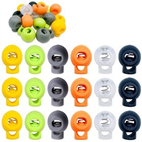 CKANDAY Lot de 60 verrous de cordon en plastique