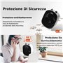 Midea NF20-20AWE Radiateur ventilateur basse consommation 2000 W pour usage domestique, poêles électriques portables, chauffage 