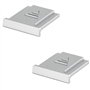 2 Pack JJC Cache Griffe pour Appareil Photo Fujifilm X Half / X-HF1 XS20 XH2 XH2s XH1 XT5 XT4 XT3 XT2 XE4 XT50 XT30 XT30II XT20