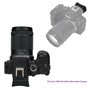 Œilleton allongé en silicone souple pour appareil photo sans miroir Canon EOS R10 APS-C