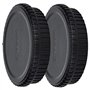 (2 Pack) JJC Bouchon de Protection Frontal + Protège-Objectif Arrière pour Nikon Z Caméra Z9 Z8 Z7 Z7II Z6 Z6II Z6III Z5 Z50 Z30