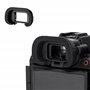 JJC Œilleton de viseur en silicone souple compatible avec Sony A1 II