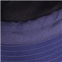 Femme Chapeau de Soleil Pliant Capeline Eté Printemps Respirant Casquette Visière Grand Bord avec Masque Amovible Chapeau de Pla