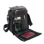 Itoda Sac à bandoulière multifonctionnel Toile Sac à bandoulière Portable Fermeture Éclair Sac à dos Sling Bag Lot léger extérie