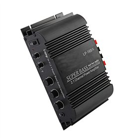 GOFORJUMP LP-168S 12V Auto Audio Amplificateur de Voiture Subwoofer Basse Sortie Stéréo Son WithAUX Fonction Haut Parleur Téléco