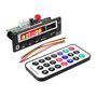 GOFORJUMP USB 3.5mm AUX Bluetooth FM Radio V5.0 Récepteur sans Fil Lecteur MP3 5V 12V Module de Carte de décodage MP3 1 Din Musi
