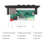 GOFORJUMP USB 3.5mm AUX Bluetooth FM Radio V5.0 Récepteur sans Fil Lecteur MP3 5V 12V Module de Carte de décodage MP3 1 Din Musi